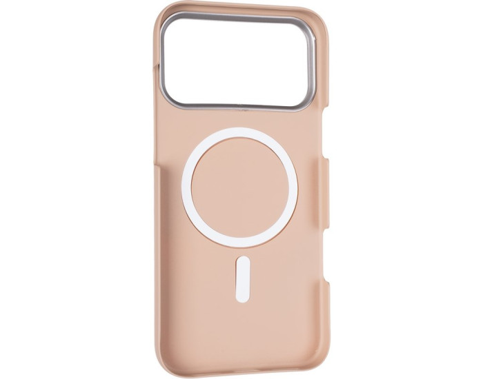 Чохол-силікон Fit Cover Case (Magsafe) iPhone 17 Pro Max, Ligth gold