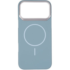 Чохол-силікон Fit Cover Case (Magsafe) for iPhone 17 Pro Max Titanium Blue