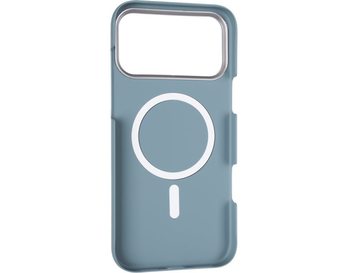Чохол-силікон Fit Cover Case (Magsafe) iPhone 17 Pro, Sage green