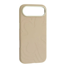 Чохол-силікон Flower Liquid Case iPhone Air, Antique white