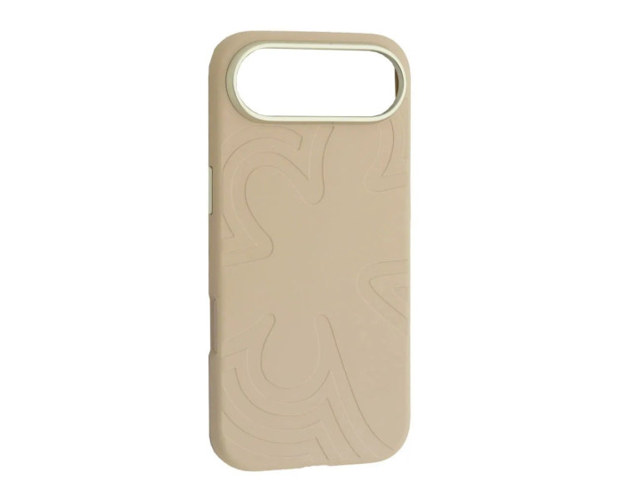 Чохол-силікон Flower Liquid Case iPhone Air, Antique white