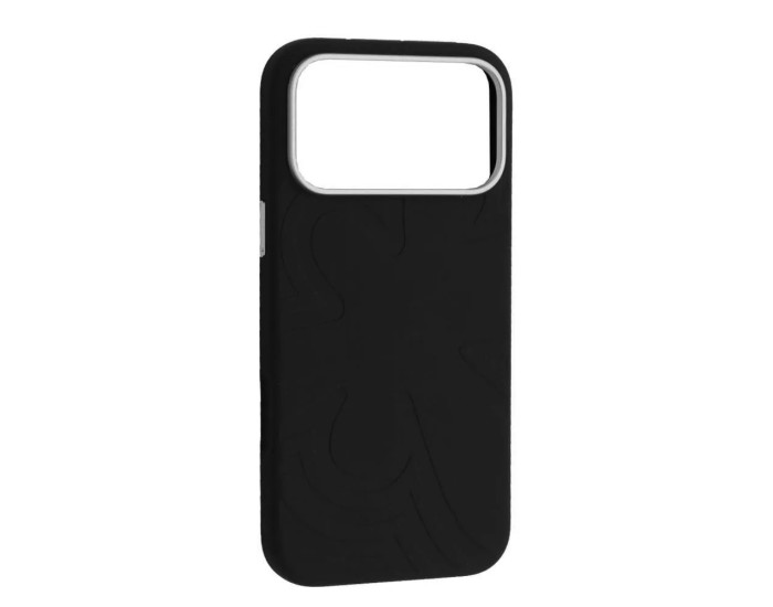 Чохол-силікон Flower Liquid Case iPhone 17 Pro, Black