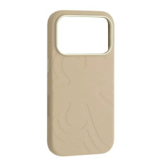 Чохол-силікон Flower Liquid Case iPhone 17 Pro Max, Antique white