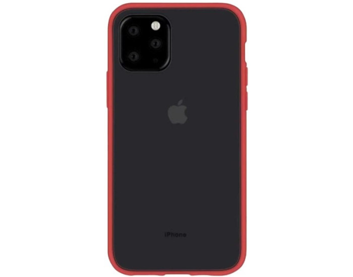 Чохол-силікон Mercury Peach Garden iPhone XS Max, Red
