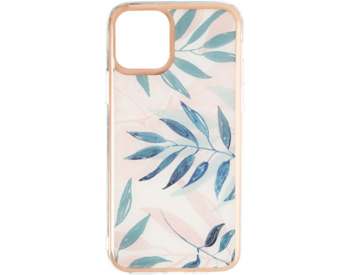 Чохол-силікон Gelius Leaf Case iPhone 11 Pro Max, Pink grass