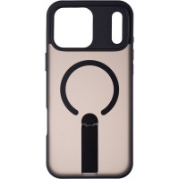 Чохол-силікон Stick Case (MagSafe Stand) iPhone 17 Pro, Black