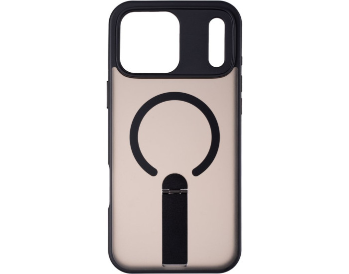Чохол-силікон Stick Case (MagSafe Stand) iPhone 17 Pro, Black