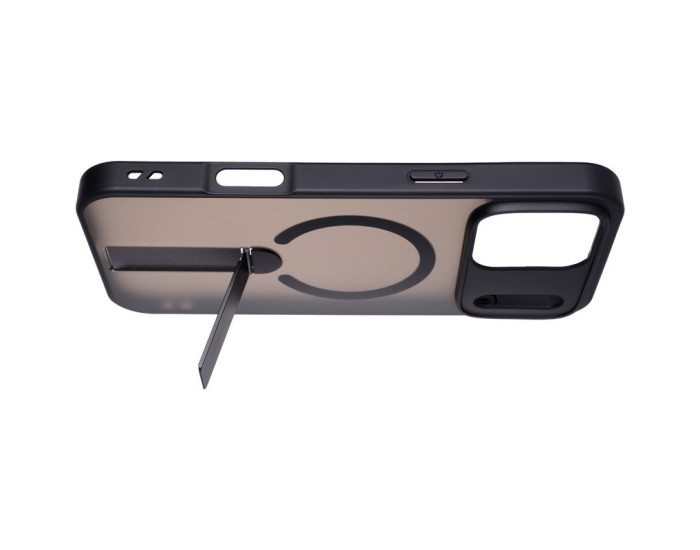 Чохол-силікон Stick Case (MagSafe Stand) iPhone 17 Pro, Black