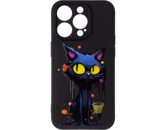 Чохол-силікон Gelius Print UV iPhone 12 Pro Max, Cat