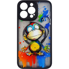 Чохол-силікон Gelius Print UV (Magsafe) iPhone 13 Pro, Monkey