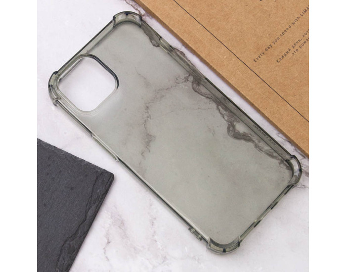 Чохол-силікон Getman Ease logo посилені кути iPhone 14 Plus, Сірий