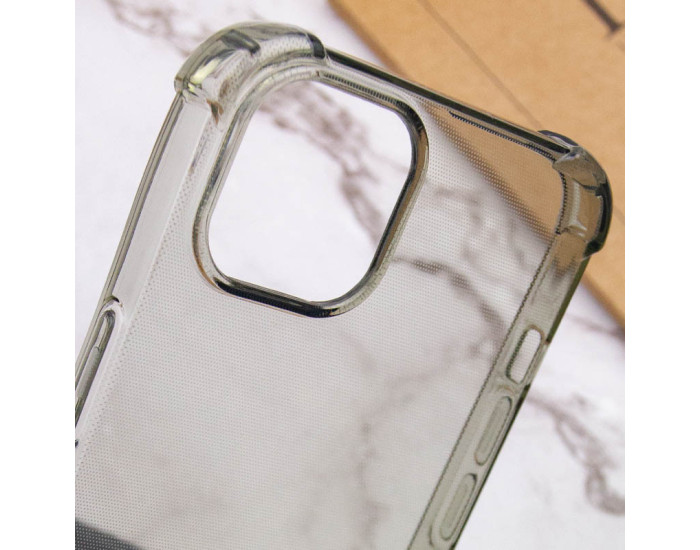 Чохол-силікон Getman Ease logo посилені кути iPhone 14 Plus, Сірий