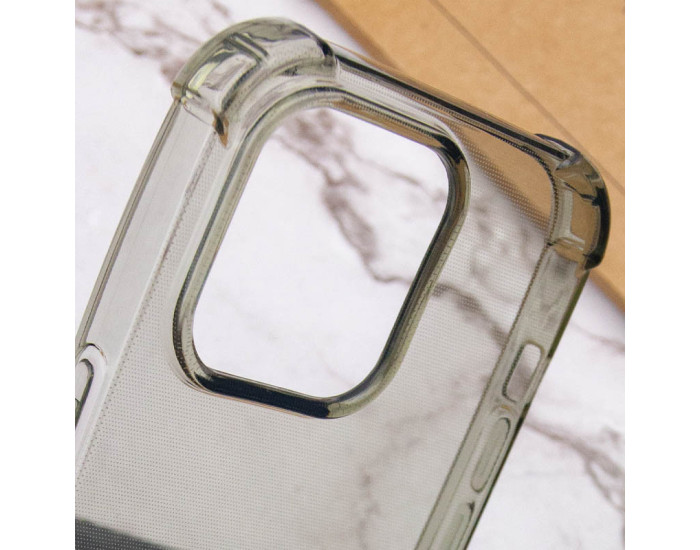 Чохол-силікон Getman Ease logo посилені кути iPhone 14 Pro Max, Сірий