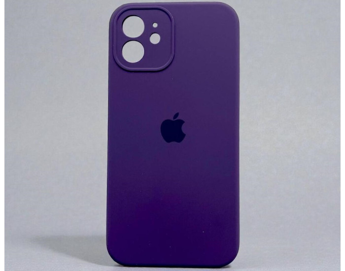 Чохол-силікон оригінал Full Camera Soft Matte iPhone 12, New purple