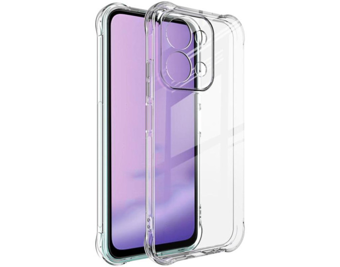 Чохол-силікон Getman Ease logo посилені кути Full Camera Xiaomi Redmi 15C /Poco C85 (Global) Прозорий
