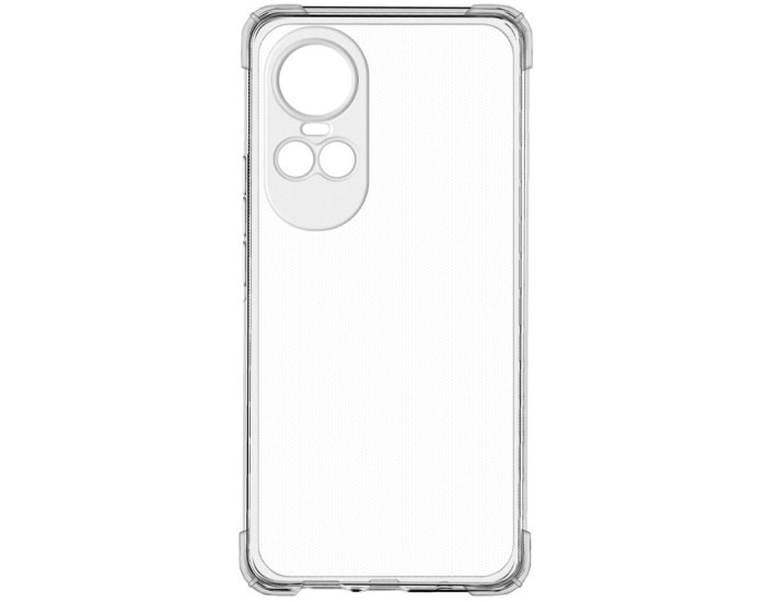 Чехол-силикон Getman Ease logo усиленные углы Full Camera Oppo Reno 10 /10 Pro, прозрачный