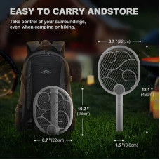 Ловушка для насекомых с UV подсветкой WD-956 Rechargeable 1200 mAh, белая