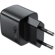 Мережеве зарядний пристрій Acefast A135 PD40W GaN single (USB-C) чорне