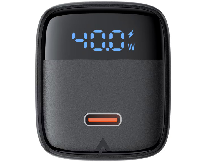 Мережеве зарядний пристрій Acefast A135 PD40W GaN single (USB-C) чорне