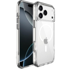 Чохол-силікон OCTAGON Case with MagSafe iPhone 17 Pro Max, Прозорий