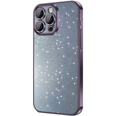 Чехол-силикон Glittershine iPhone 14 Pro Max, Purple