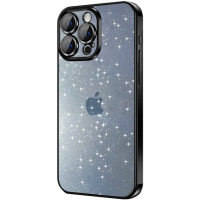 Чохол-силікон Glittershine iPhone 14 Pro, Black