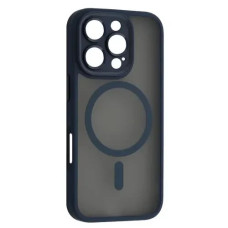 Чохол-силікон Rock Guard Touch with Magnetic (Anti-drop Lens Protection) iPhone 16 Pro, Blue
