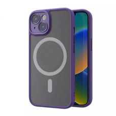 Чохол-силікон Rock Guard Touch with Magnetic (Anti-drop Lens Protection) iPhone 14 Plus, Purple