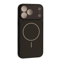 Чохол-силікон AG GLASS MAGSAFE iPhone 17 Pro, Black