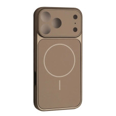 Чохол-силікон AG GLASS MAGSAFE iPhone 17 Pro, Grey