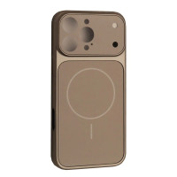 Чохол-силікон AG GLASS MAGSAFE iPhone 15 Pro, Grey