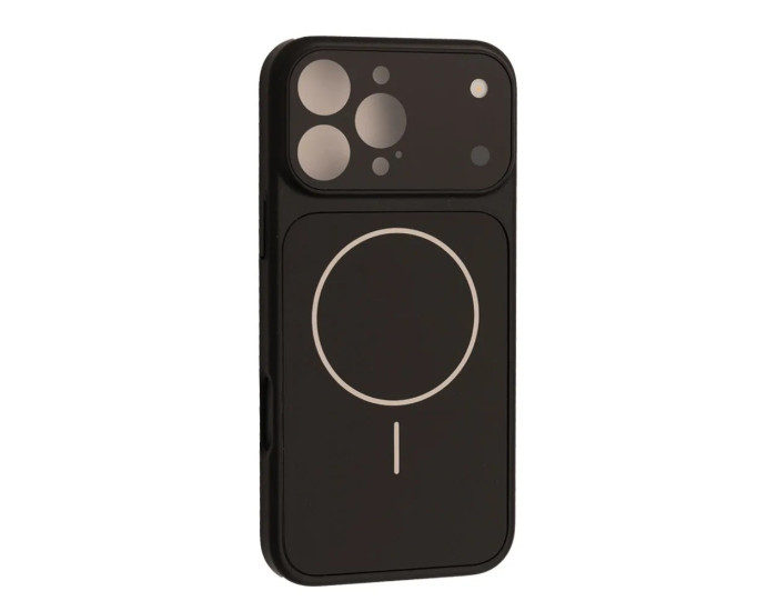 Чохол-силікон AG GLASS MAGSAFE iPhone 16 Pro, Black