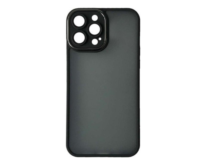 Чохол-силікон Matte Guard Camera Glass iPhone 13 Pro Max, Black