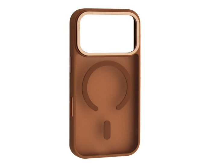 Чохол-силікон GUARD MATTE Magsafe iPhone 17 Pro Max, Gold