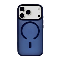 Чохол-силікон GUARD MATTE Magsafe iPhone 17 Pro, Dark blue
