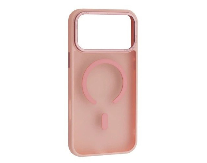 Чохол-силікон GUARD MATTE Magsafe iPhone 17 Pro Max, Pink sand