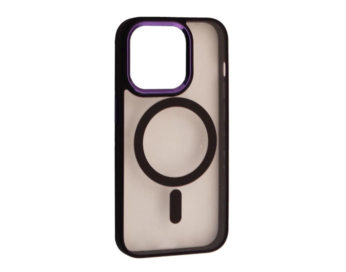 Чехол-силикон CRISTAL GUARD MagSafe Case iPhone 14 Pro Max, Deep purple