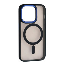 Чохол-силікон CRISTAL GUARD MagSafe Case iPhone 16, Темно-синій