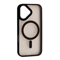 Чохол-силікон CRISTAL GUARD MagSafe Case iPhone 17, Black