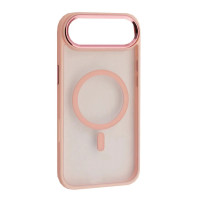Чехол-силикон CRISTAL GUARD MagSafe Case iPhone Air, розовый