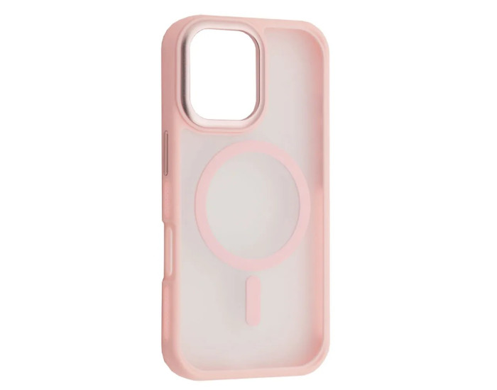 Чехол-силикон New Matte Magsafe Case iPhone 16, Pink