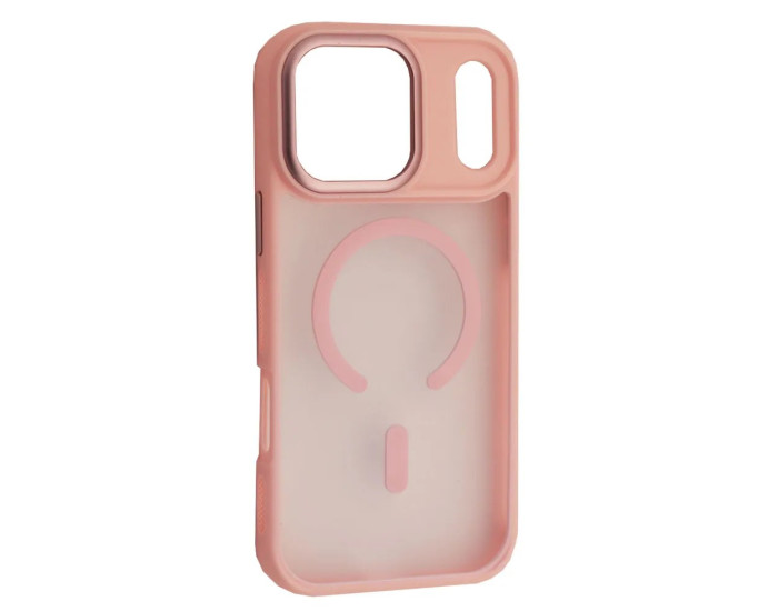 Чохол-силікон New Matte Magsafe Case iPhone 17 Pro Max, Pink