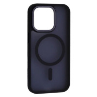 Чохол-силікон New Matte Guard Magsafe Case iPhone 16 Pro, Dark blue