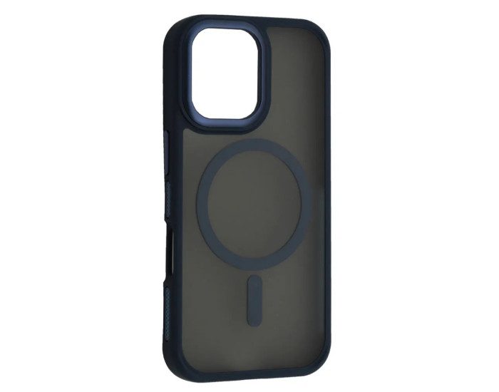 Чохол-силікон New Matte Guard Magsafe Case iPhone 16 Pro Max, Dark blue