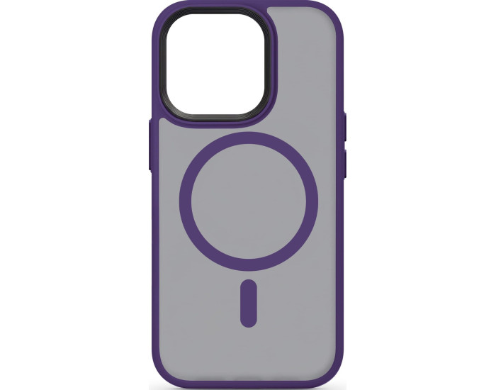 Чохол-силікон Matte Guard Magsafe Case iPhone 14 Pro, Purple