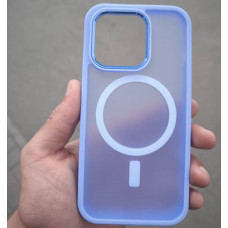 Чохол-силікон Matte Guard Magsafe Case iPhone 12/12 Pro, Lilac