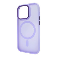 Чохол-силікон Matte Guard Magsafe Case iPhone 14 Pro Max, Lavander