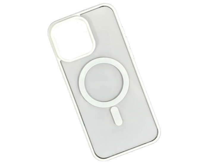 Чохол-силікон Matte Guard Magsafe Case iPhone 14 Pro, White