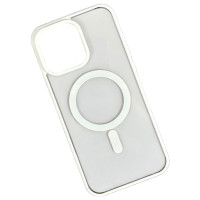 Чохол-силікон Matte Guard Magsafe Case iPhone 14, White