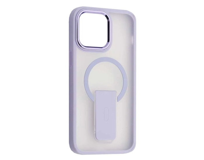 Чехол-силикон STAND Matte Magsafe Case iPhone 16, Glycine
